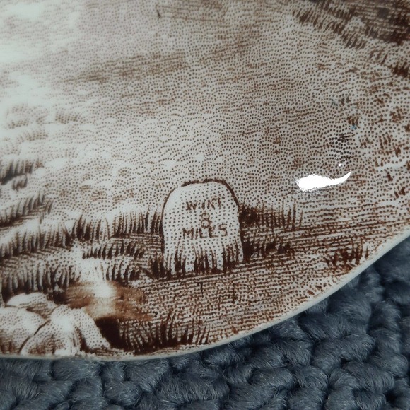 Johnson Bros Olde English Countryside Brown Cereal Bowls soup 6.25" set of 2‎ - Picture 5 of 14